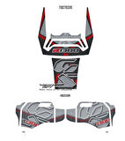 MotoGrafix Tank - Knee Pad BMW R1300GS Adventure Trophy 2024-2025