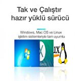 Coofbe Type-C Dönüştürücü 5in1 Type-C Hub Type C to Usb Dönüştürücü 4 Usb Portlu Adaptör Hub Çoklayıcı