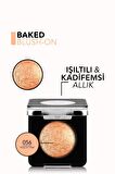 Flormar Işıltılı Fırınlanmış Allık - Baked Blush-On - 056 Peachy Pink - 8682536051521