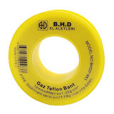 Fixonic B.H.D BHD00483 8m 12mm Sarı Gaz Teflon Bandı ( 10 adet) 