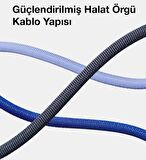 Baseus Super Şarj 1.2MT 100W Type-C to Type-C Şarj Data Kablosu Macbook Notebook Laptop Şarj Kablosu