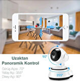 ALLY V380 1080P HD Gece Görüşlü Hareket Sensörlü WIFI Güvenlik Kamerası