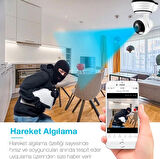 ALLY V380 1080P HD Gece Görüşlü Hareket Sensörlü WIFI Güvenlik Kamerası