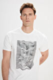 Altınyıldız Classics Beyaz Erkek T-Shirt 4A4824200001