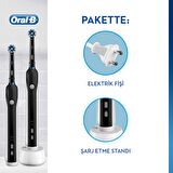 Oral-B Pro 790 Cross Action Black Edition Şarjlı Diş Fırçası 2'li