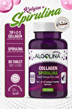 Collagen+spirulina Tablet Takviye Edici Gıda -1260 Mg 60 Tablet-(kolajen Tip 123) (3 Adet)