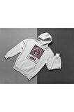 Kiss Rock Metal Müzik Grubu Baskılı Unisex Oversize Hoodie