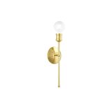 Apliqa Colar Metal Modern Banyo Duvar - Yatak Başı Gold Aplik 
