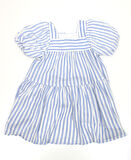 Kız Çocuk Çizgili Elbise CKB-50436