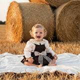 Kız Bebek Chocolette 2'li Takım CMN-3736