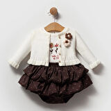 Kız Bebek Blumli 3'lü Takım CMN-3733