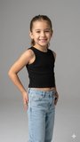 Kız Çocuk Crop Kaşkorse WRG-4685