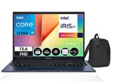 Asus Vivobook X1502ZA-EJ1065 İntel Core I5-1235U 16 GB 256GB SSD 15.6" Dos FHD Dizüstü Bilgisayar EJ106505+ZettaÇanta