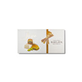 Juva Beyaz Çikolata Kaplı Antep Fıstıklı Baklava, 230G