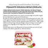 Patislove Antep Fıstığı Kremalı Ve Pişmaniye Dolgulu Frambuaz Tozlu Beyaz Çikolata, 180g