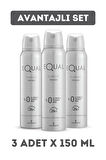 Equal Klasik Deodorant Erkek 150 ml 3 Adet
