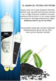 Su Arıtma Cihazı Filtresi 5 Li Set - Inline Quick 5 Aşama Filtre Takımı