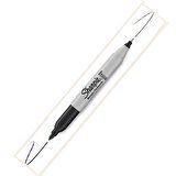 Sharpie Markör Tekstil Kalemi Turuncu 1787815-12'li Paket