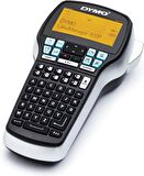 DYMO LabelManager 420P yüksek performanslı etiketleme aleti, çantalı, Taşınabilir etiket cihazı, ABC klavye, ekstra tekerlekli Dymo 4 Adet D1 yazı bandı, PC veya Mac arayüzlü