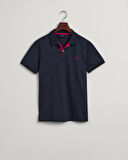 GANT Erkek Lacivert Slim Fit Polo