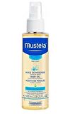 Mustela Baby Oil Masaj Yağı 100 ml+Vitamin Barrier Cream 1.2.3 Pişik Kremi 100 ml