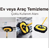 EZERE LS-426 Teleskopik Araç Temizleme Fırçası Oto Yıkama Paspası