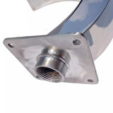 Watershut 350x350mm Kobra Şelale - Havuz Tipi Kenar Fıskiyesi (ET KALINLIĞI 1.5MM)