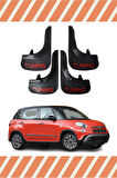 Fiat 500l Tuning yazılı 4’lü tozluk çamurluk paçalık kaliteli ve dayanıklı malzeme