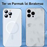 Baseus Şeffaf Magsafe Uyumlu iPhone 13 Pro Kılıf Ve Ekran Koruyucu Set Kamera Korumalı İphone 13 Pro Ekran Koruyucu