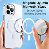 Baseus Şeffaf Magsafe Uyumlu iPhone 13 Pro Kılıf Ve Ekran Koruyucu Set Kamera Korumalı İphone 13 Pro Ekran Koruyucu