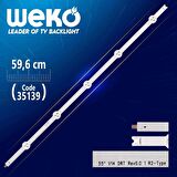 55 V14 DRT REV0.0 1 R2-TYPE - 6916L-1450A - 59.6 CM 5 LEDLİ - (WK-867)