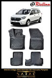 Rizline Dacia Lodgy 2016 Model 3D Havuzlu Paspas