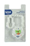WEe Baby 901 Desenli Emzik Askısı Yeşil
