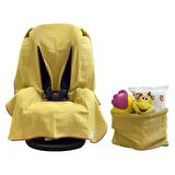 Ezh Bebek Müslin Oto Koltuğu Kılıfı 4010