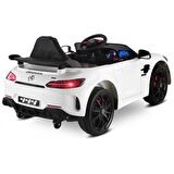 Babyhope 444 GTR Sport Akülü Araba - Beyaz