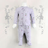 Sebi Bebe 2'li Güllü Raporlu Patikli Pijama Takımı 1110