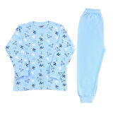 Sebi Bebe Kızılderili Ayıcık Pijama Takım 9147