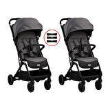 Kraft Boston İkiz Bebek Arabası