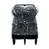 Ezh İkiz Bebek Arabası Yağmurluğu