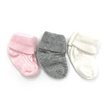 BBS Kıvrık 3'lü Bebe Çorap 120