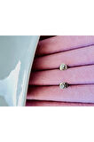 Mini Taşlı Top Küpe 5mm