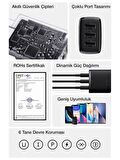 Baseus USB 17 Watt Hızlı Şarj Aleti Siyah