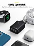 Baseus USB 17 Watt Hızlı Şarj Aleti Siyah