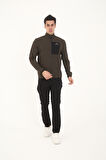 Camp255 Outdoor Tactical Su İticili Erkek Fermuarlı Taktik Sweatshirt