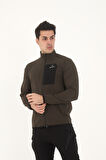 Camp255 Outdoor Tactical Su İticili Erkek Fermuarlı Taktik Sweatshirt