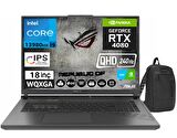 Asus Rog Strıx G18 G814JZ-N6023 İntel İ9-13980HX 64gb DDR5 Ram 1tb SSD 12GB RTX4080 175W 18 İnç 240Hz QHD WQXGA Windows11Home Taşınabilir Bilgisayar N602317+Weblegelsinçanta