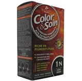 Color and Soin Tamamen Bitkisel Organik Saç Boyası 1N Siyah Güzellik