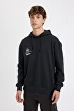 DeFacto One Piece Boxy Fit Kapüşonlu Sweatshirt C6528AX24AUAR221