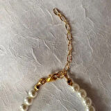 Uretti - Ayşe 5609 - 7124 Cam İncili Tasarım Göz Uçlu Kolye