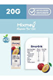 Mixmey Erik Meyve Bar 12 Adet | Vegan, Glutensiz Sağlıklı Atıştırmalık - 20gr X 12 Adet